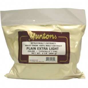 MUNTONS 2 LB PLAIN EXTRA LIGHT SPRAY DRIED MALT EXTRACT