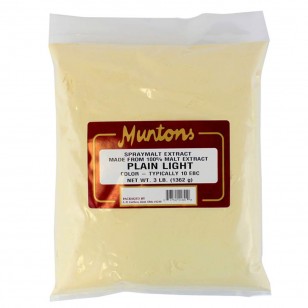 MUNTONS 3 LB PLAIN LIGHT SPRAY DRIED MALT EXTRACT