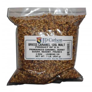 BRIESS CARAMEL 120L MALT 1 LB 