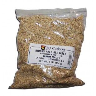 BRIESS PALE ALE MALT 2-ROW 1 LB 