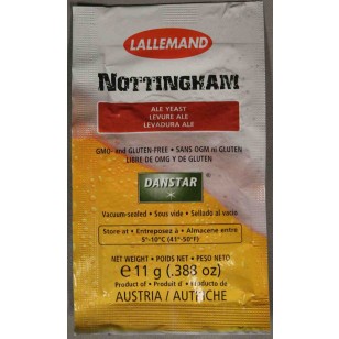 LALLEMAND NOTTINGHAM ALE BREWING YEAST 11 GRAM