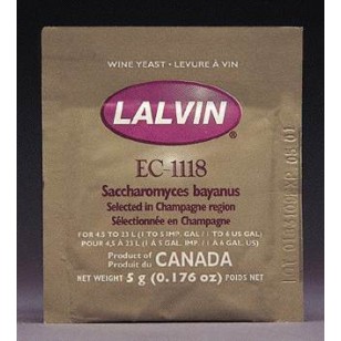EC-1118 LALVIN ACTIVE FREEZE- DRIED WINE YEAST