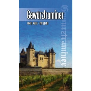 GEWURZTRAMINER WINE LABELS 30/PACK