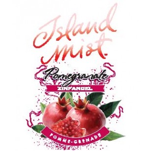 ISLAND MIST POMEGRANATE ZINFANDEL WINE LABELS 30/PACK