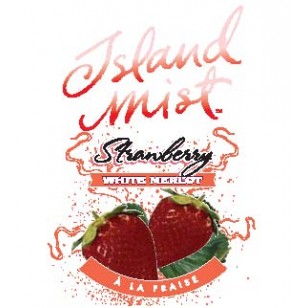 ISLAND MIST STRAWBERRY WHITE MERLOT WINE LABELS 30/PACK