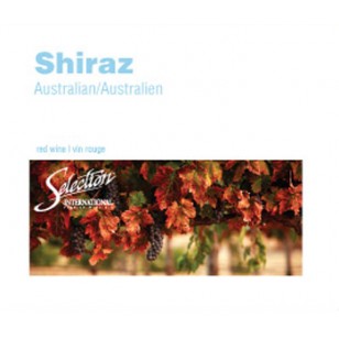 SEL INT'L AUSTRALIAN SHIRAZ WINE LABELS 30/PACK