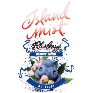 ISLAND MIST BLUEBERRY PINOT NOIR WINE LABELS 30/PACK