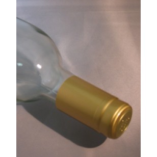 GOLD PVC SHRINK CAPSULES 30/BAG