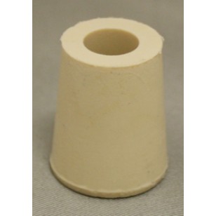 #2 DRILLED RUBBER STOPPER 