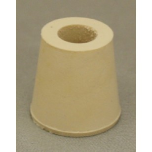 #3 DRILLED RUBBER STOPPER 