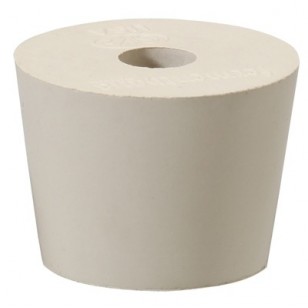 #6.5 DRILLED RUBBER STOPPER 