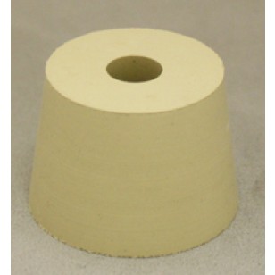 #7 DRILLED RUBBER STOPPER 