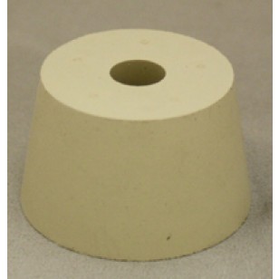 #8 DRILLED RUBBER STOPPER 