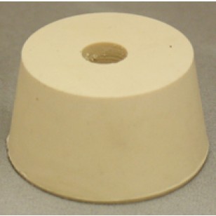#9.5 DRILLED RUBBER STOPPER 
