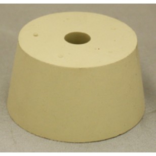 #10 DRILLED RUBBER STOPPER 