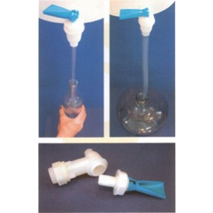 EASY-ON/OFF SPIGOT FOR PRIMARY FERMENTER WITH LOCK 1/2" ID