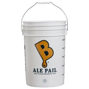 "ALE PAIL" 6.5 GALLON BOTTLING BUCKET WITH 1" HOLE (WITHOUT LID)