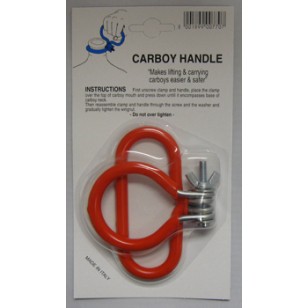 ORANGE CARBOY HANDLE 