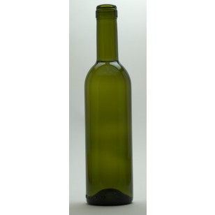 375mL DARK GREEN SEMI-BORDEAUX MID-PUNT BOTTLES 24/CASE