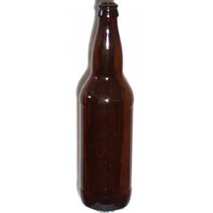 22 OZ AMBER BEER BOTTLES 12/CASE