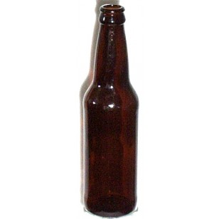 12 OZ AMBER BEER BOTTLES 24/CASE