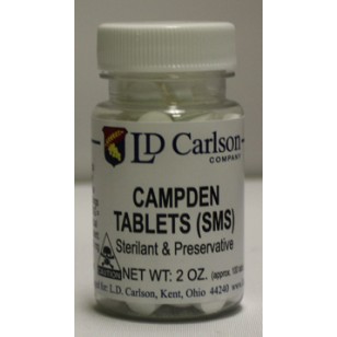 SODIUM CAMPDEN TABLETS 100 COUNT