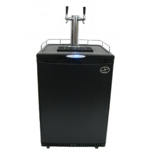 Dual tower with black door- homebrew value line (no kegs included)