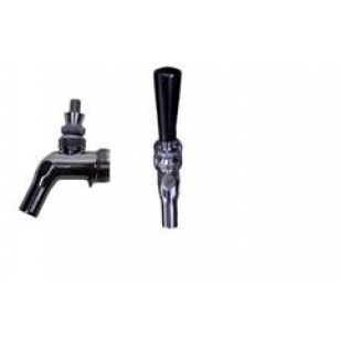 525PC, Perlick Foward Seal, Chrome Beer Faucet With Handle