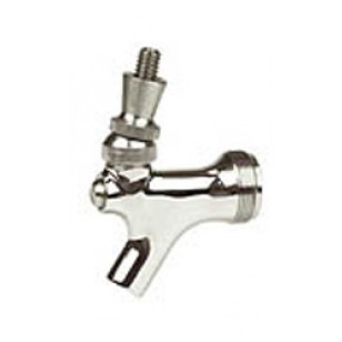 Beer Faucet, Stainless Steel Body and Lever