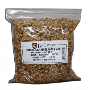 BRIESS CARAMEL 40L MALT 1 LB 