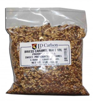 BRIESS CARAMEL 60L MALT 1 LB 