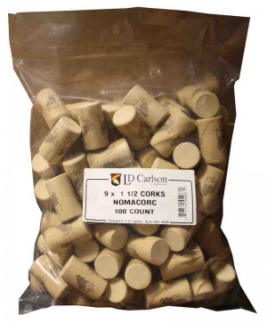 NOMACORC 9 X 1 1/2 SELECT 900 SERIES CORKS 100/BAG