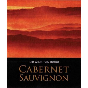 CABERNET SAUVIGNON WINE LABELS 30/PACK