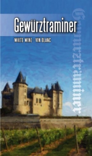 GEWURZTRAMINER WINE LABELS 30/PACK