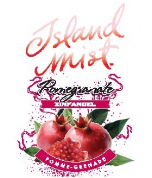 ISLAND MIST POMEGRANATE ZINFANDEL WINE LABELS 30/PACK