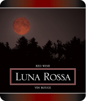 LUNA ROSSA WINE LABELS 30/PACK 
