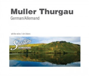 SEL INT'L GERMAN MULLER-THURGAU WINE LABELS 30/PACK