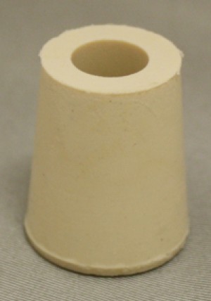 #2 DRILLED RUBBER STOPPER 