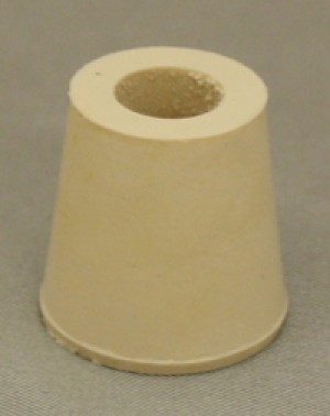 #3 DRILLED RUBBER STOPPER 