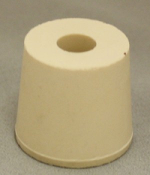 #5.5 DRILLED RUBBER STOPPER 