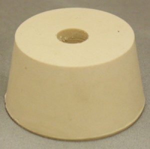 #9.5 DRILLED RUBBER STOPPER 
