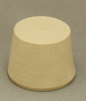#6 SOLID RUBBER STOPPER 