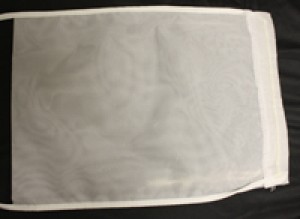 NYLON GRAIN BAG 8 1/2" X 9 1/2" WITH DRAWSTRING