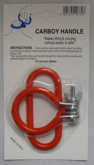 ORANGE CARBOY HANDLE 