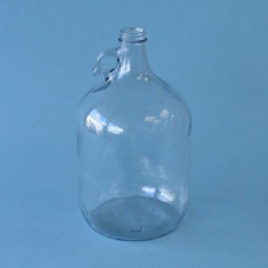 CLEAR ONE GALLON GLASS JUG 
