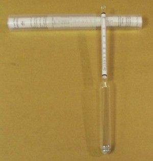 ALLA PROOF & TRALLE ALCOHOLMETER