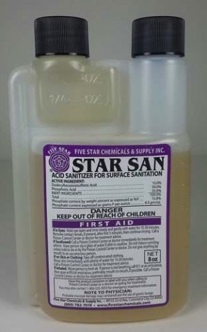 FIVE STAR STAR SAN 8 OZ 