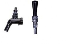 525PC, Perlick Foward Seal, Chrome Beer Faucet With Handle