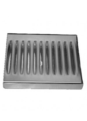 6 x 5 surface mount stainless steel drip tray