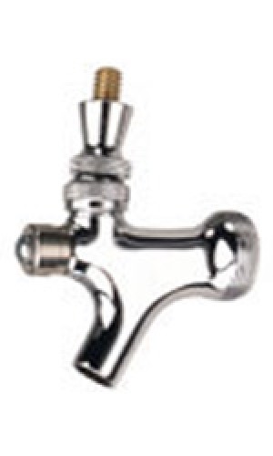 Self-Closing Faucet - Chrome Plated - Brass Lever